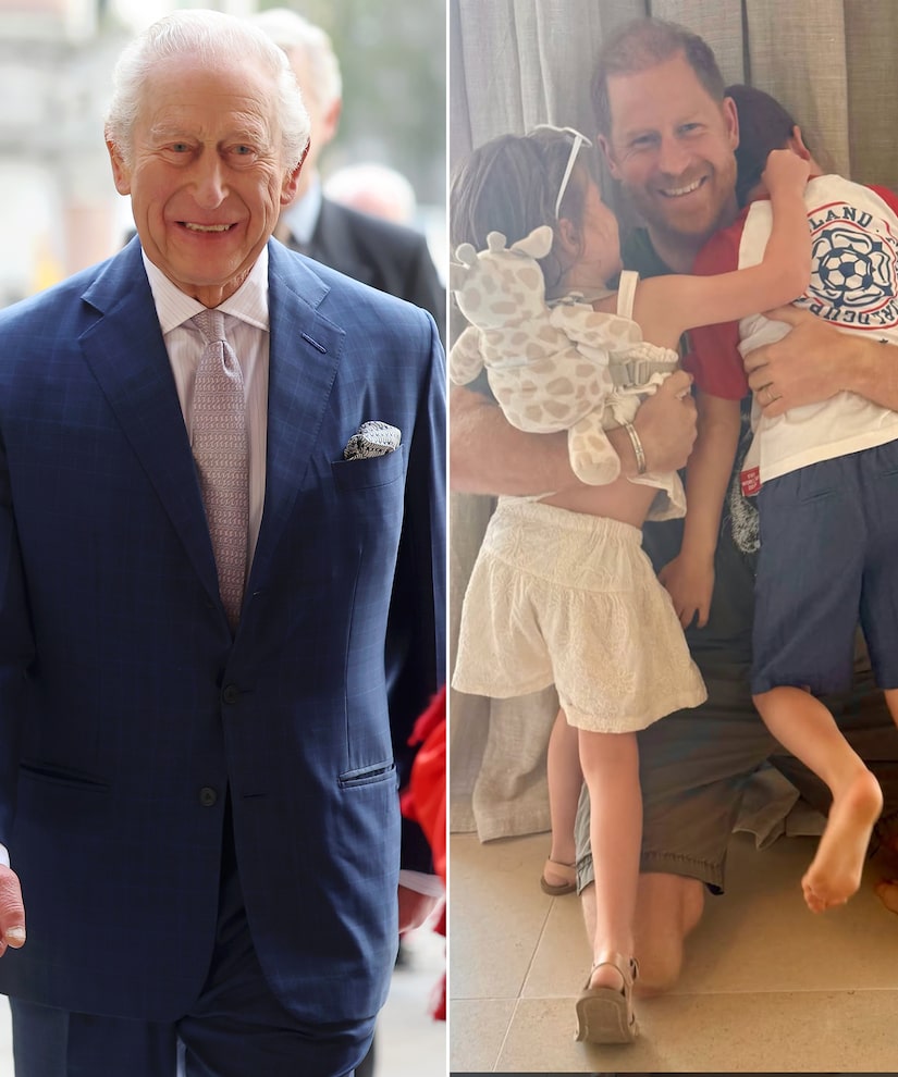 Prince Harry's Kids Archie & Lilibet Reunite with King Charles for First  Time in 4 Years
