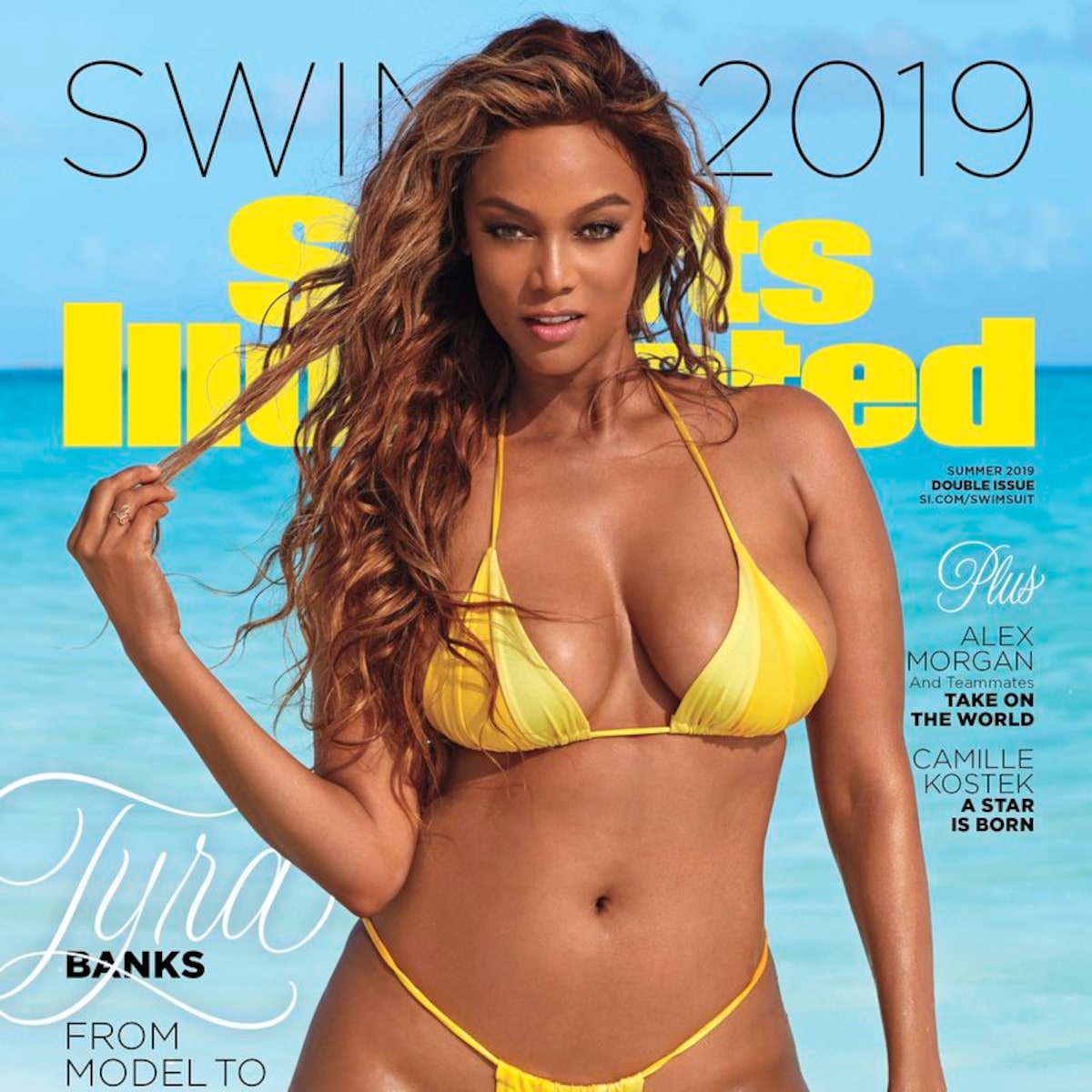 Tyra Banks Flaunts Sexy Bikini Body on Cover of Sports Illustrated