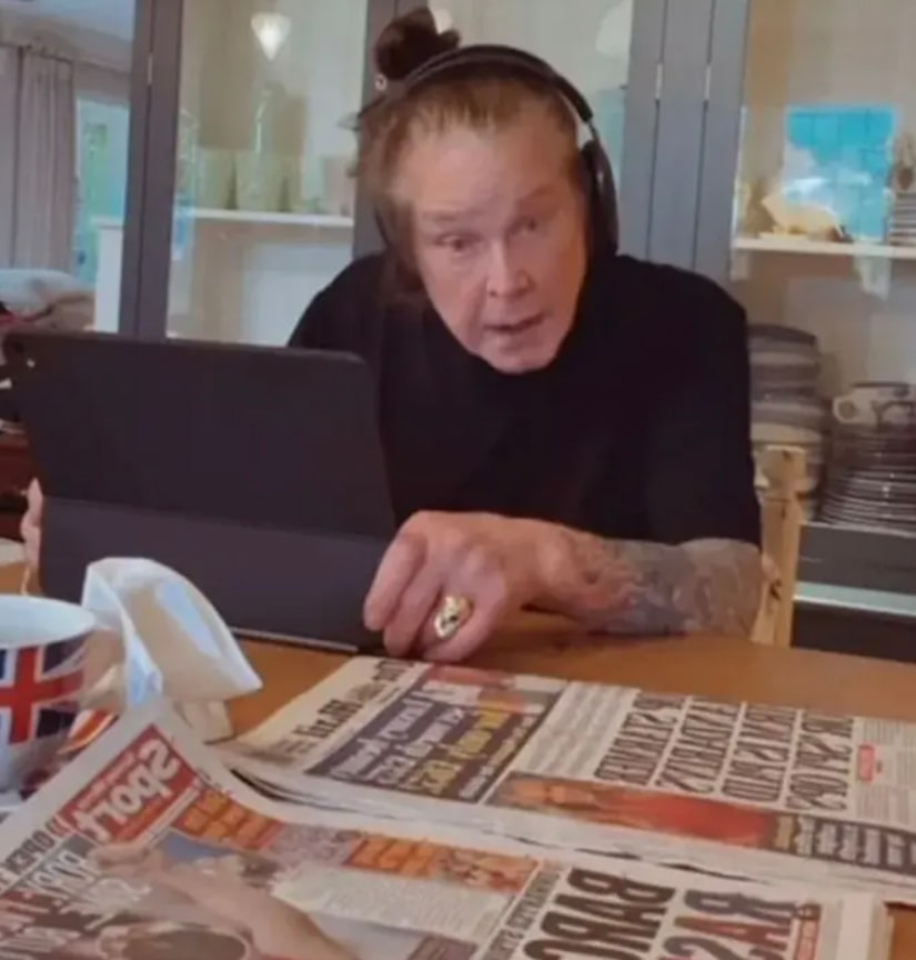 Ozzy Osbourne Seen in Final Video with Daughter Kelly & Grandson 2 Days Before Death