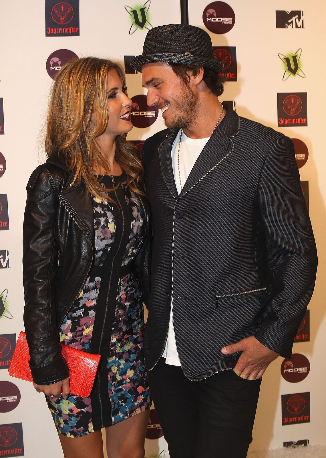 Audrina Patridge and boyfriend Corey Boham arrived to the 2011 MTV Snow Jam.
