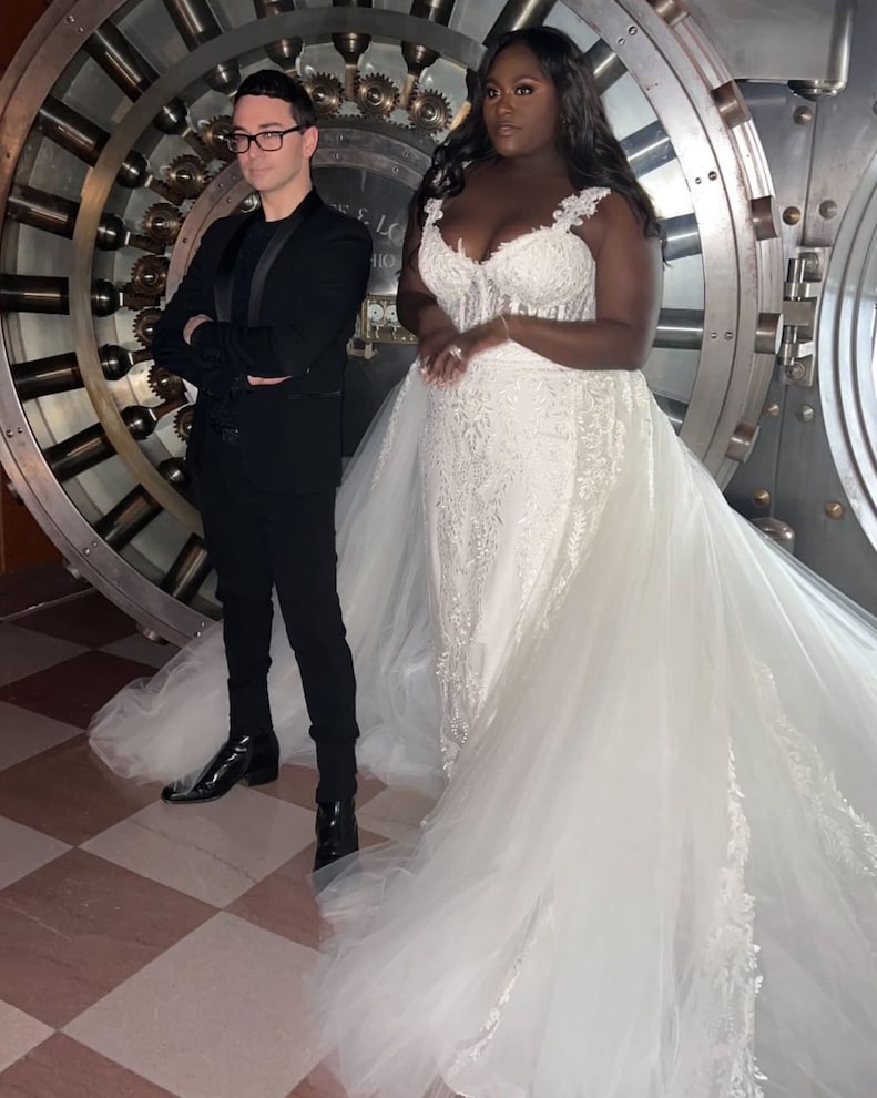 Danielle Brooks Wears 2 Dresses For Miami Wedding