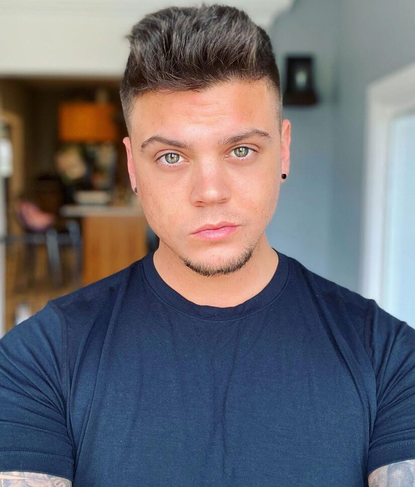 Tyler Baltierra Is Up 34 Lbs. as He Gains Muscle Mass -- See the Pics
