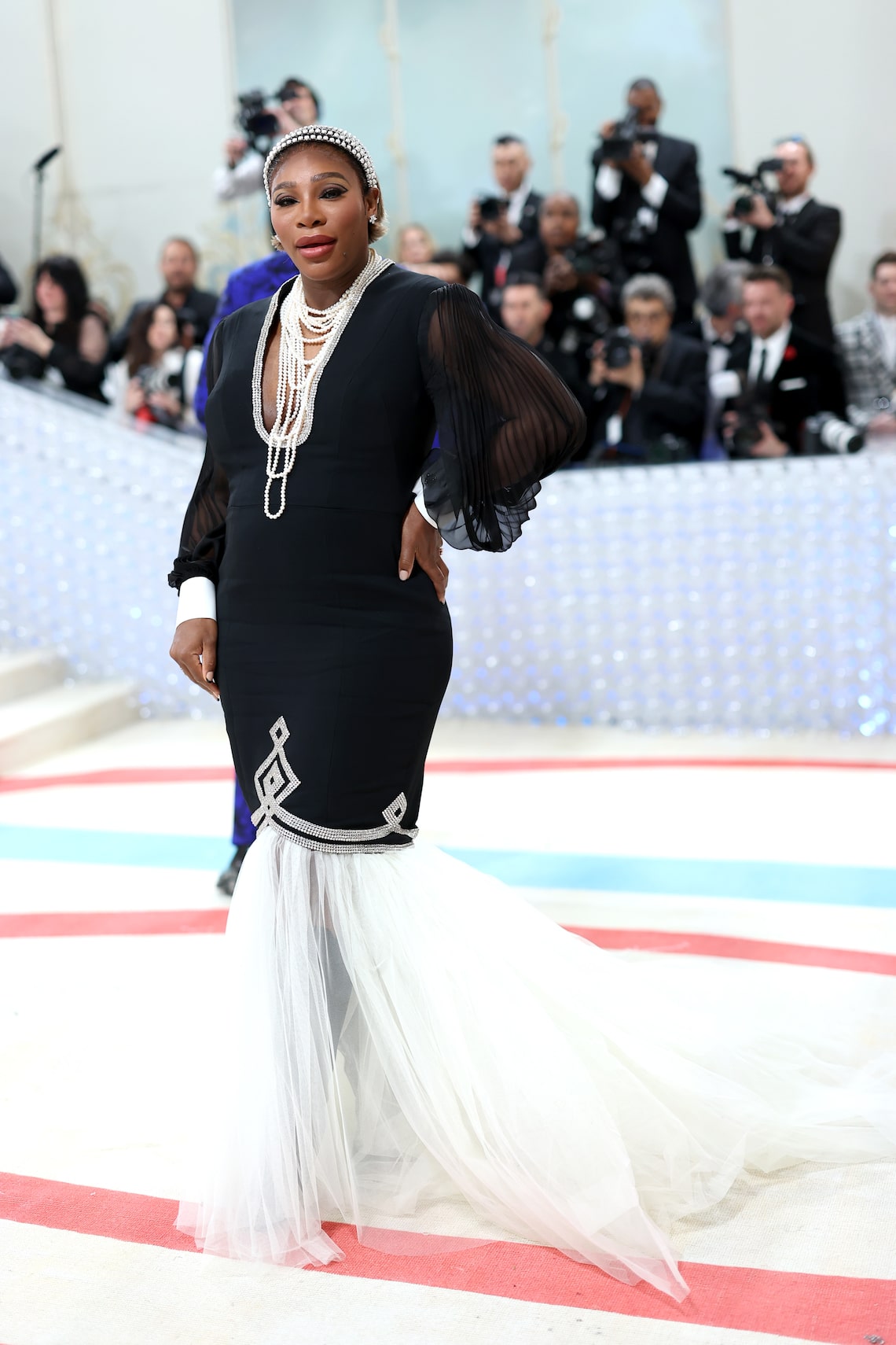 Serena Williams Expecting Baby 2, Debuts Bump at Met Gala 2023