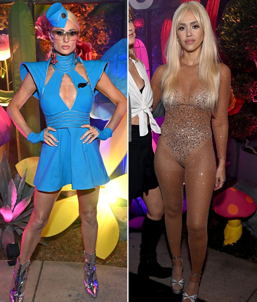 Paris Hilton & Jessica Alba Channel Britney Spears & More Celeb Halloween Costumes!