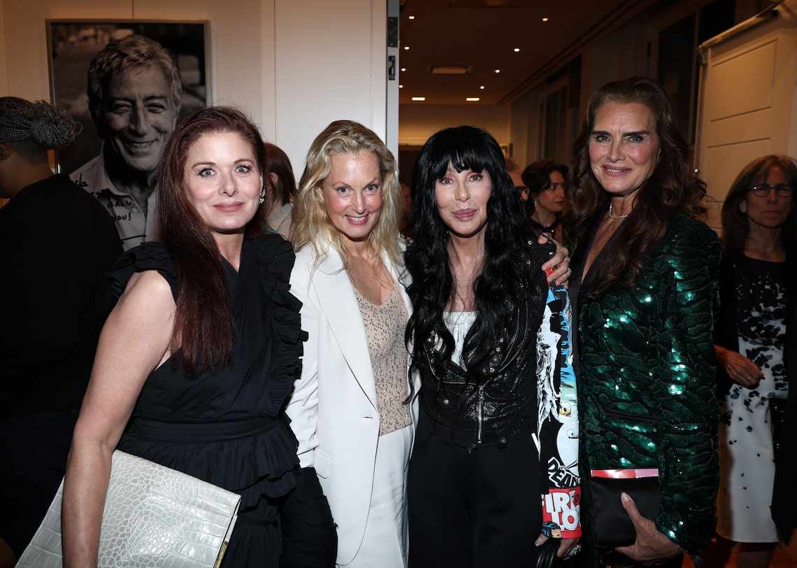 Debra Messing, Ali Wentworth, Cher and Brooke Shields met up at the premiere of their friend Mariska Hargitay’s “My Mom Jayne” — about her late mother Jayne Mansfield — during the 2025 Tribeca Film Festival at Carnegie Hall.