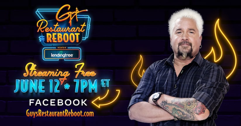 Guy Fieri's New Live Stream Event to Celebrate the Restaurant Industry