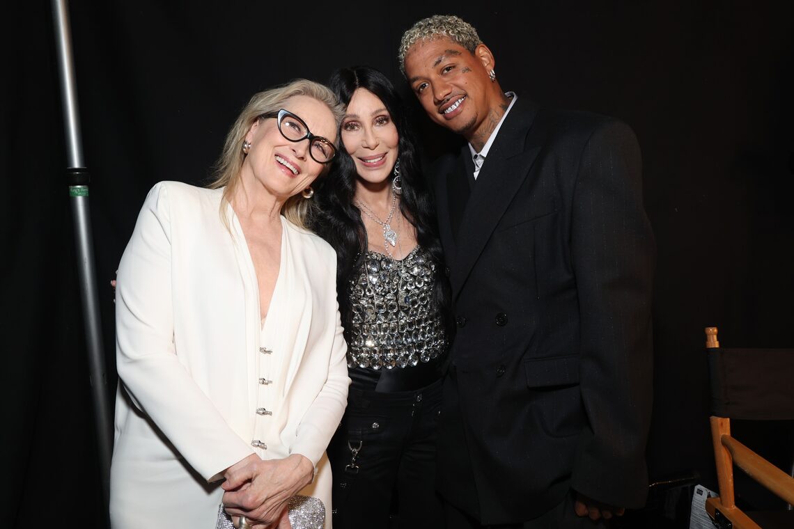 Meryl Streep, Cher and Alexander Edwards
