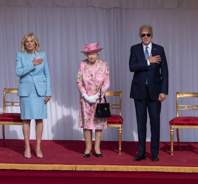 President Biden & First Lady Dr. Jill Biden Meet with Queen Elizabeth II