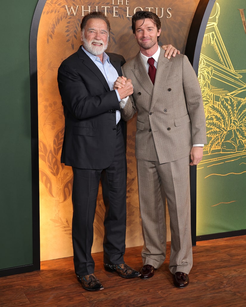 Patrick Schwarzenegger on Family's Support at 'White Lotus' Premiere (Exclusive)
