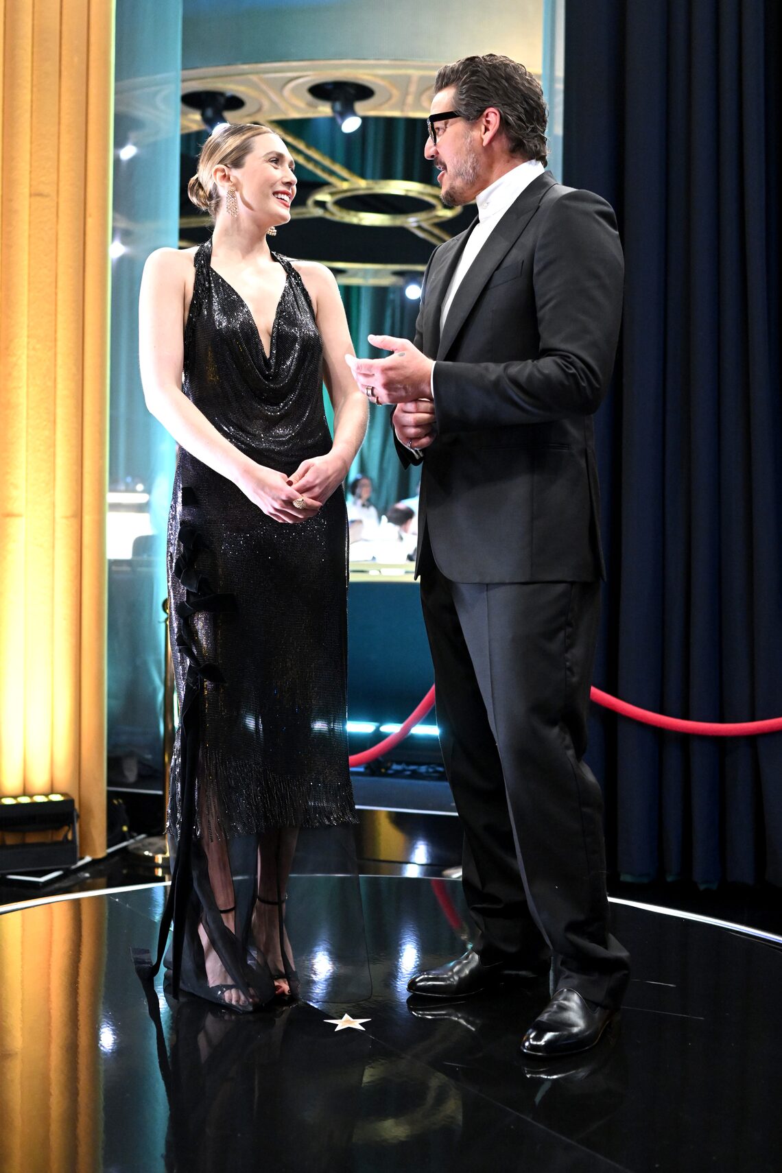 Elizabeth Olsen and Pedro Pascal