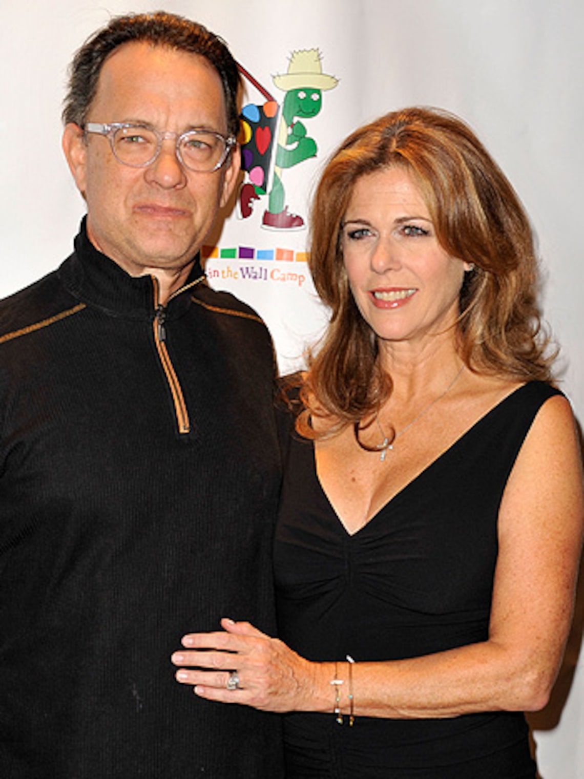 Tom Hanks and Rita Wilson arrive for the reading of "The World of Nick Adams" honoring Paul Newman in San Francisco. (Getty Images: Kevin Winter)