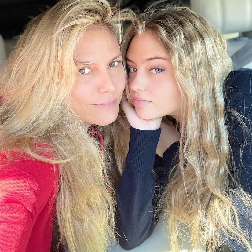 Heidi Klum Says Daughter Leni Is a 'Ham' in Front of the Camera, Plus: She Talks 'Ellen's' Goodbye