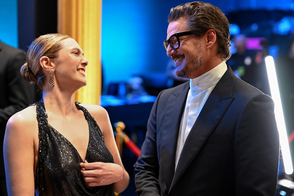Elizabeth Olsen and Pedro Pascal