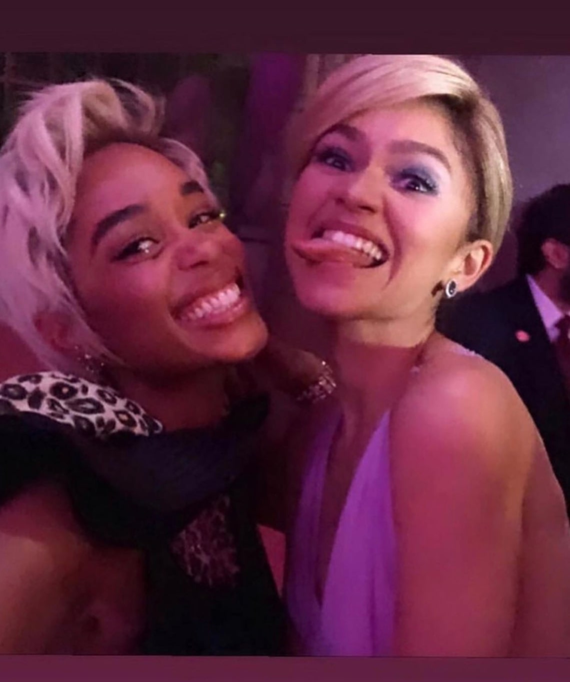Laura Harrier and Zendaya