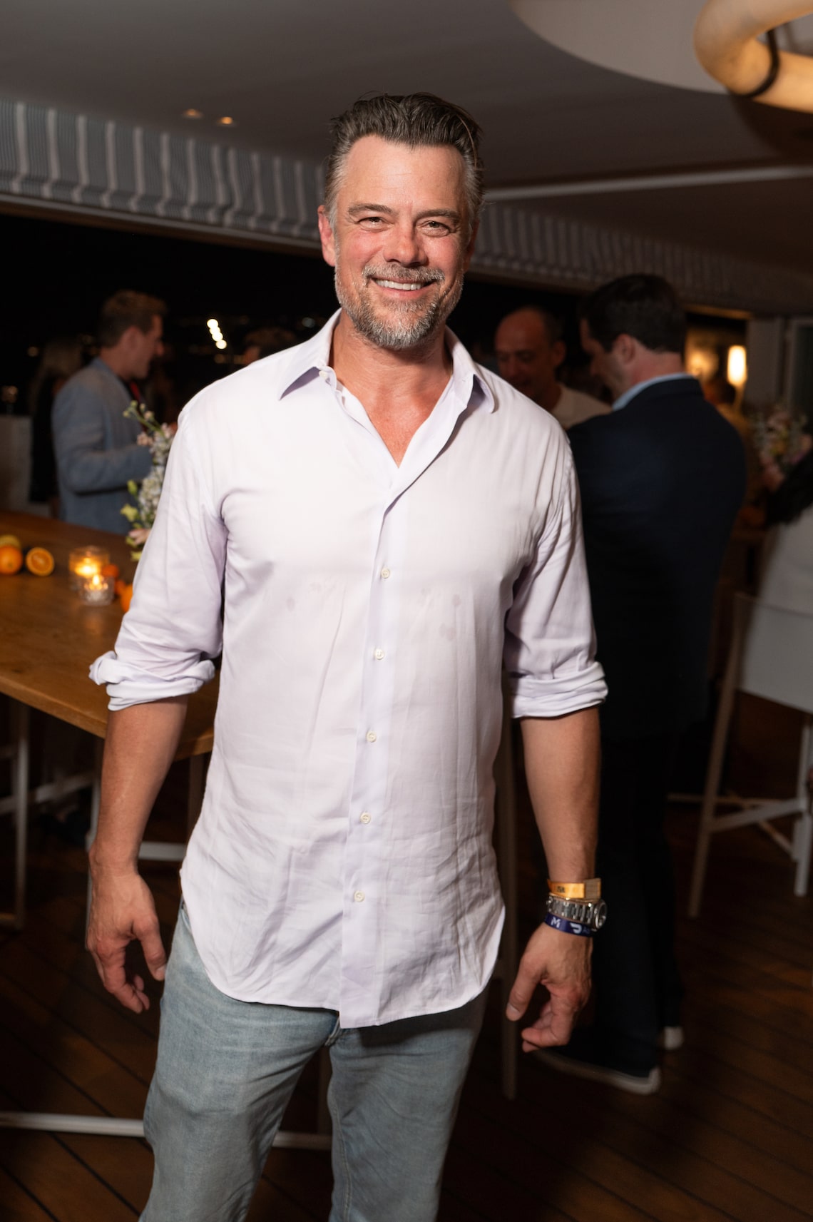 Josh Duhamel attended UTA, MediaLink, and DoorDash Ads Executive Evening to celebrate Cannes Lions at Hotel du Cap.