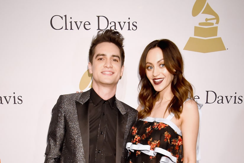 Panic At The Disco Singer Brendon Urie And Wife Sarah Welcome First