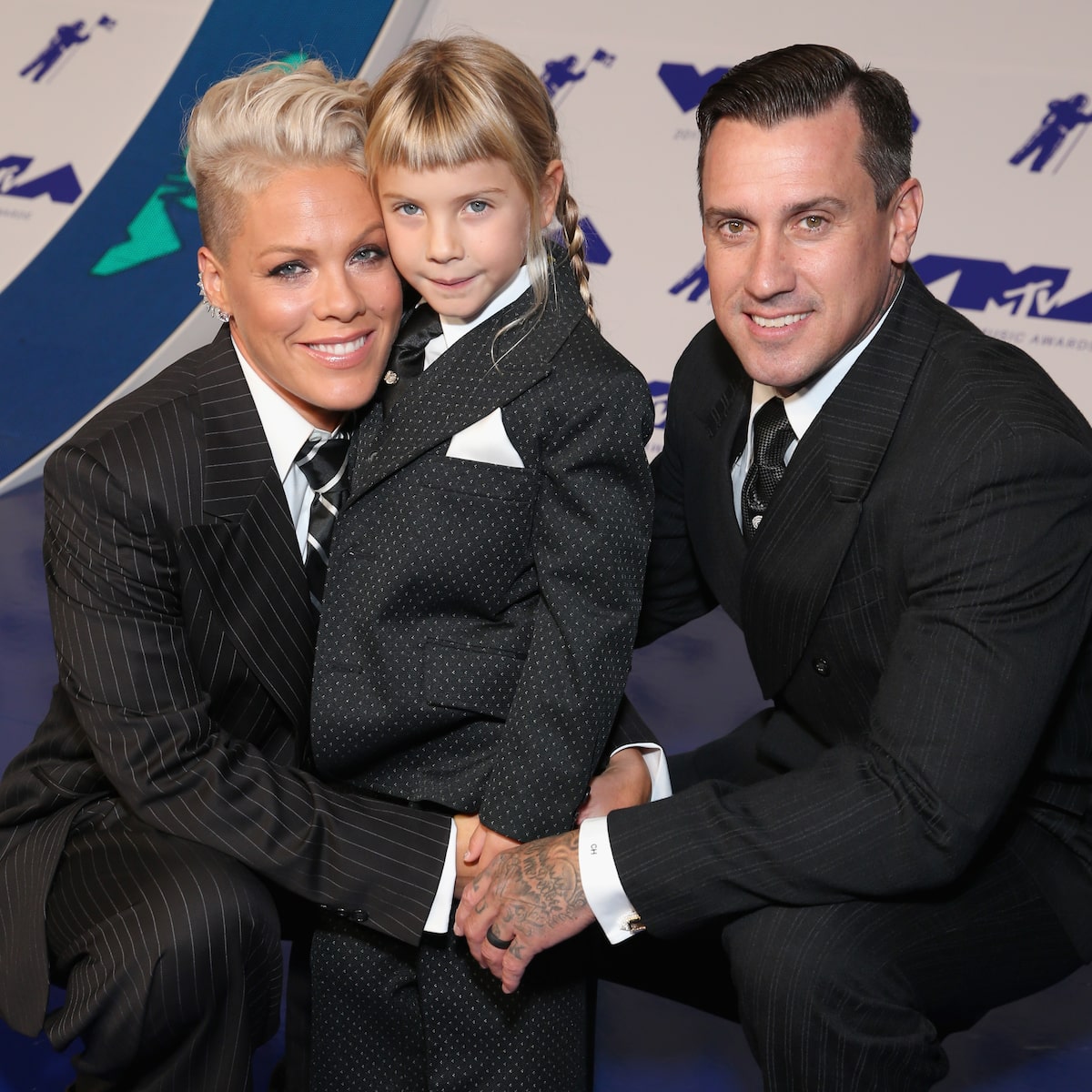 P!nk Makes It a Family Affair at VMAs, Knocks Swift/Perry Feud Talk