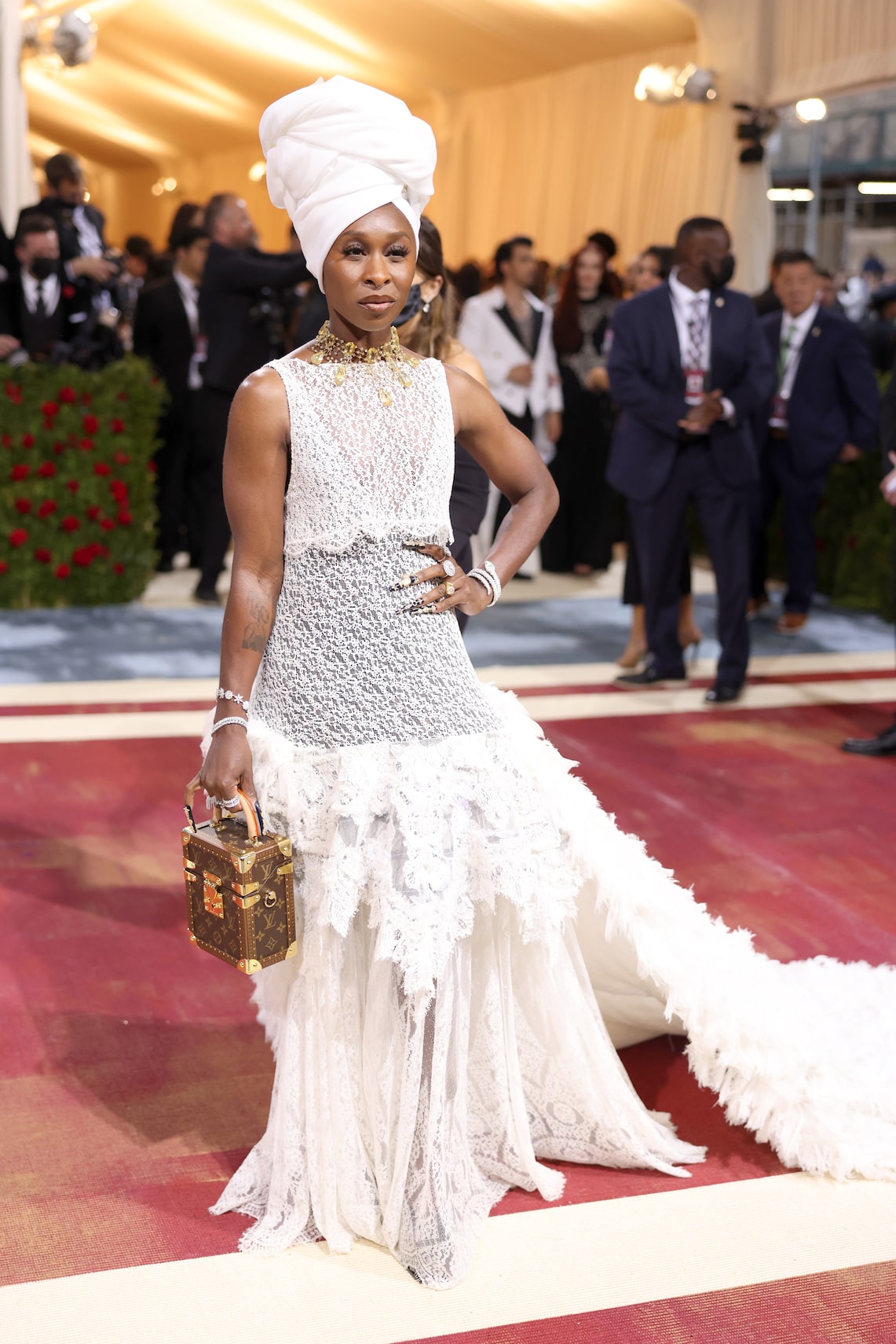 Cynthia Erivo Explains Her Headpiece at Met Gala 2022