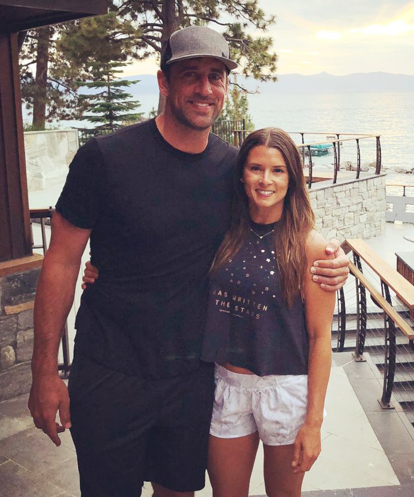 Aaron Rodgers Opens Up About Relationship with Ex Danica Patrick