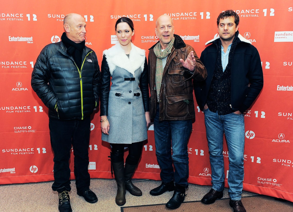 At the premiere of "Lay the Favorite"