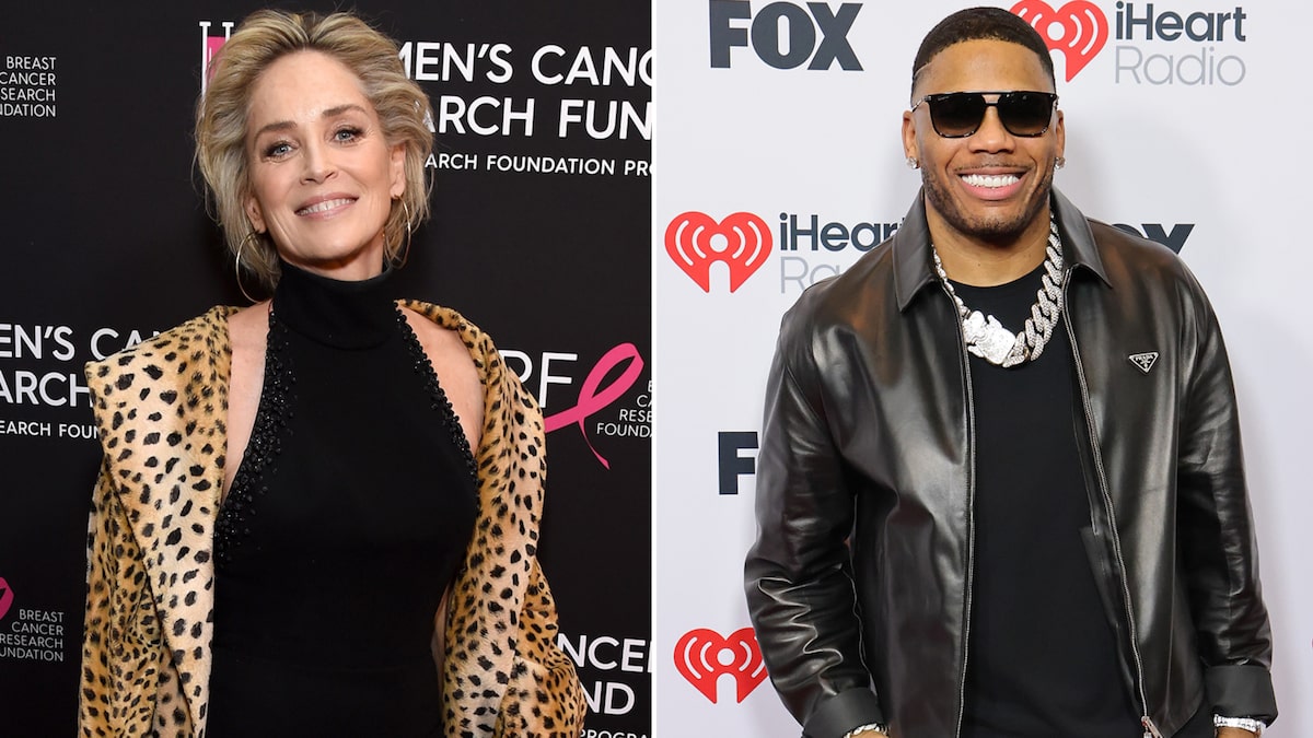 Sharon Stone Confirms She Went on a Date with Nelly