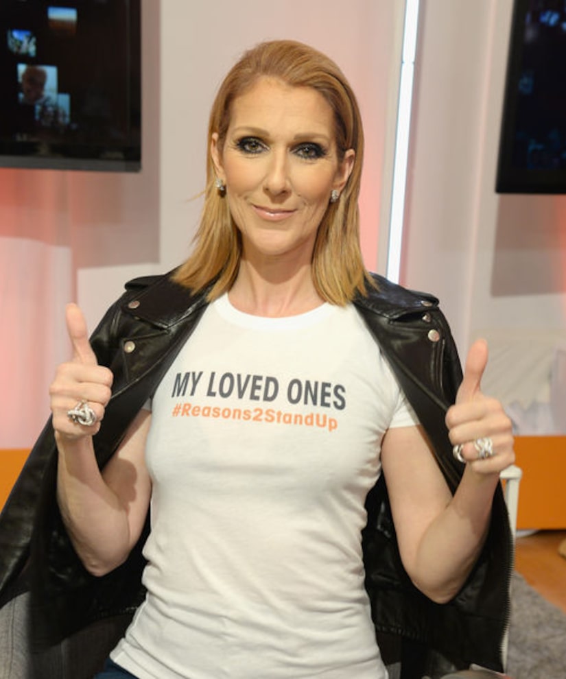 Celine dion discount breasts