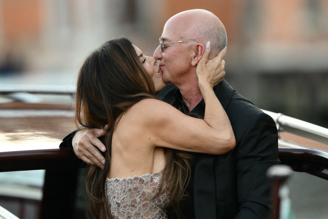 Lauren Sanchez Bezos & Jeff Bezos