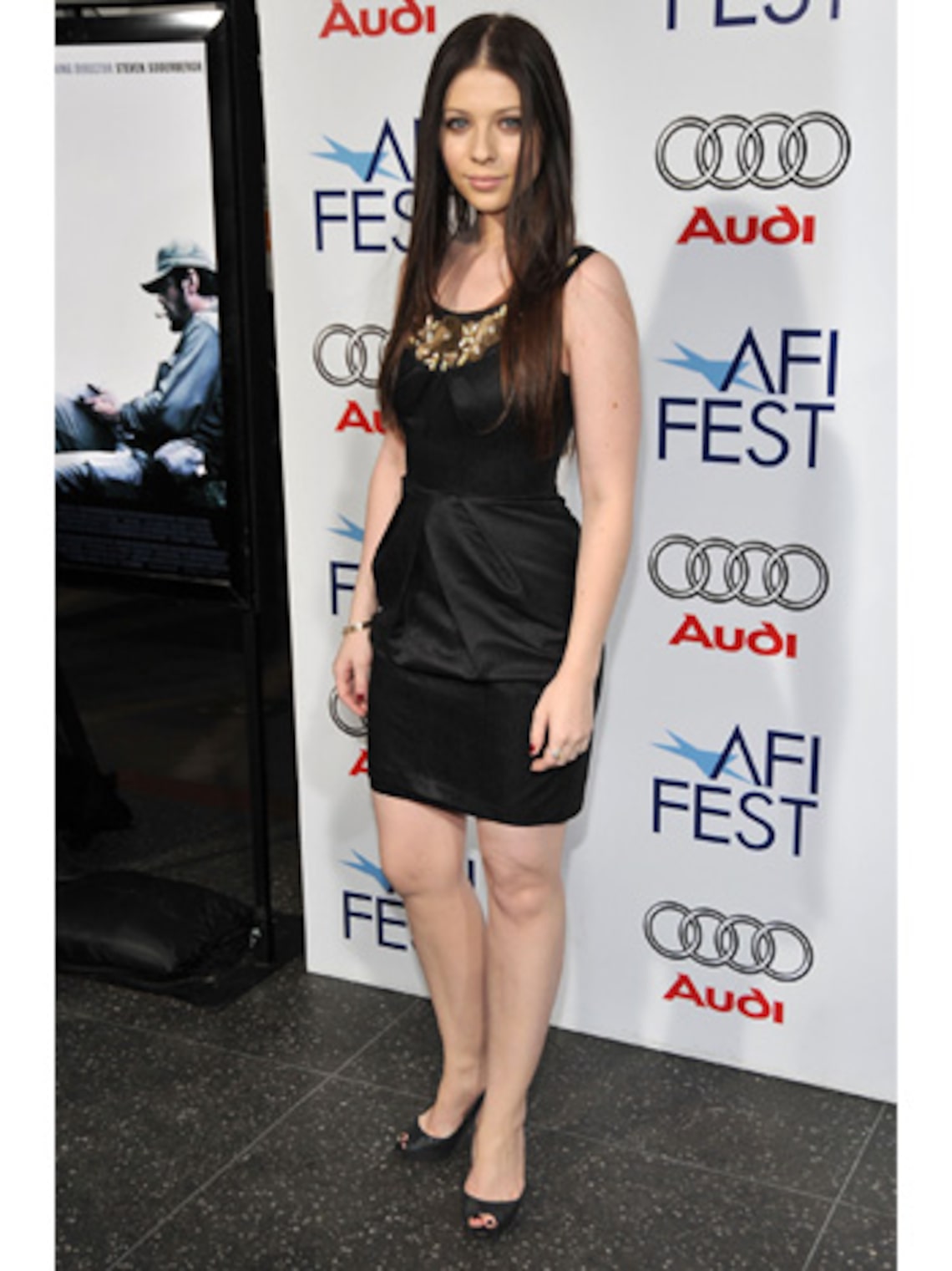 Michelle Trachtenberg wore a beautiful black mini to the AFI Fest "Che" at Grauman’s Chinese Theatre in Hollywood. (Getty Images for AFI: Frazer Harrison)