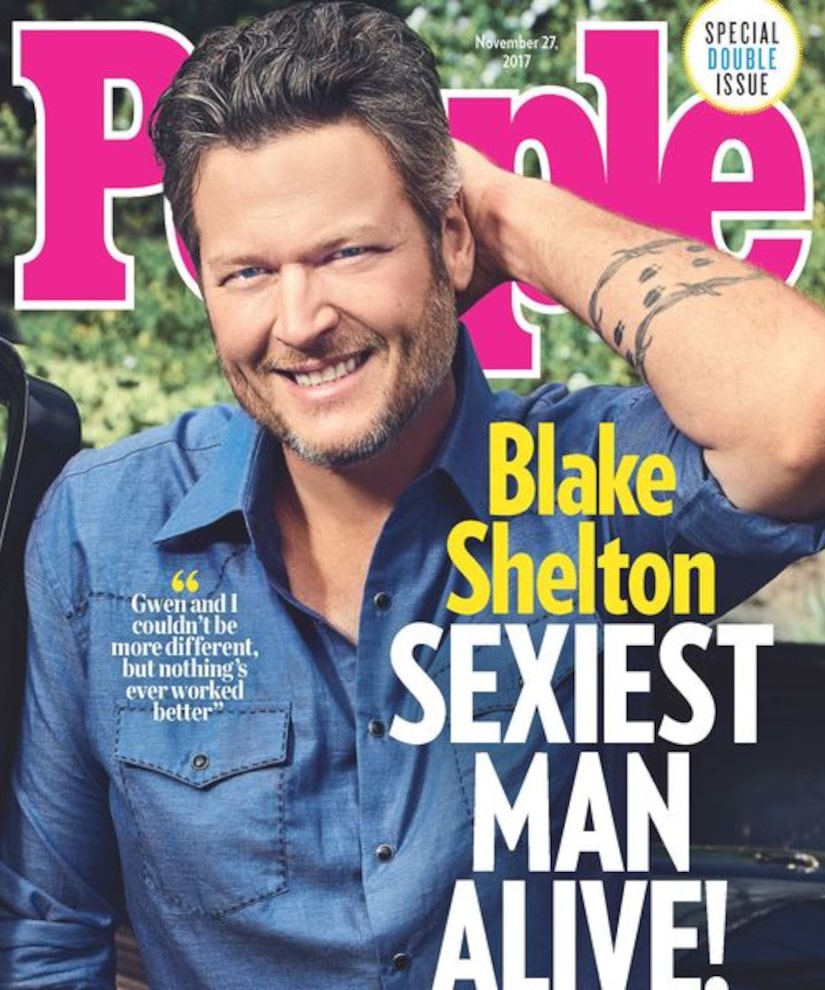 Blake Shelton Named Peoples 2017 Sexiest Man Alive 7421