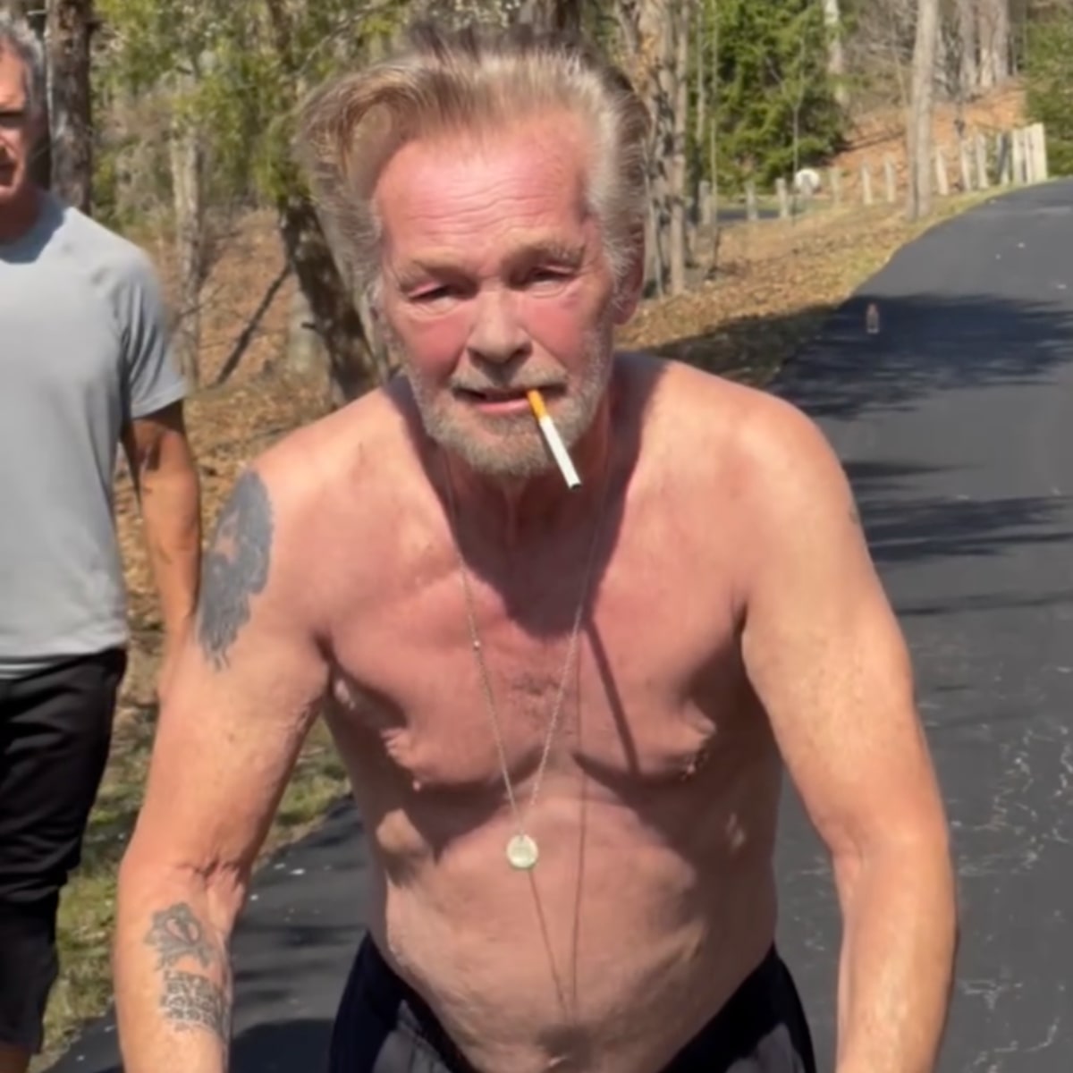 John Mellencamp Works Out with a Cigarette in His Mouth as He Preps for Tour