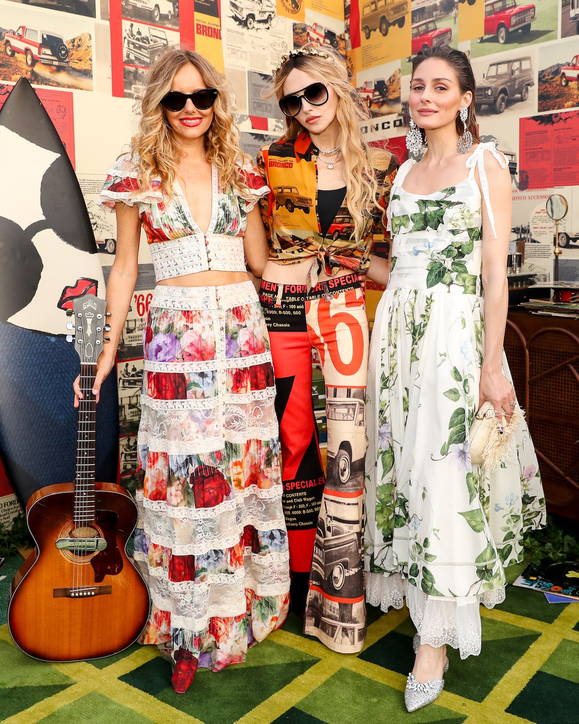 Bijou Phillips, Stacey Bendet and Olivia Palermo attended alice + olivia x Ford Bronco Can’t Be Tamed launch celebration at Mary Lou’s Montauk.