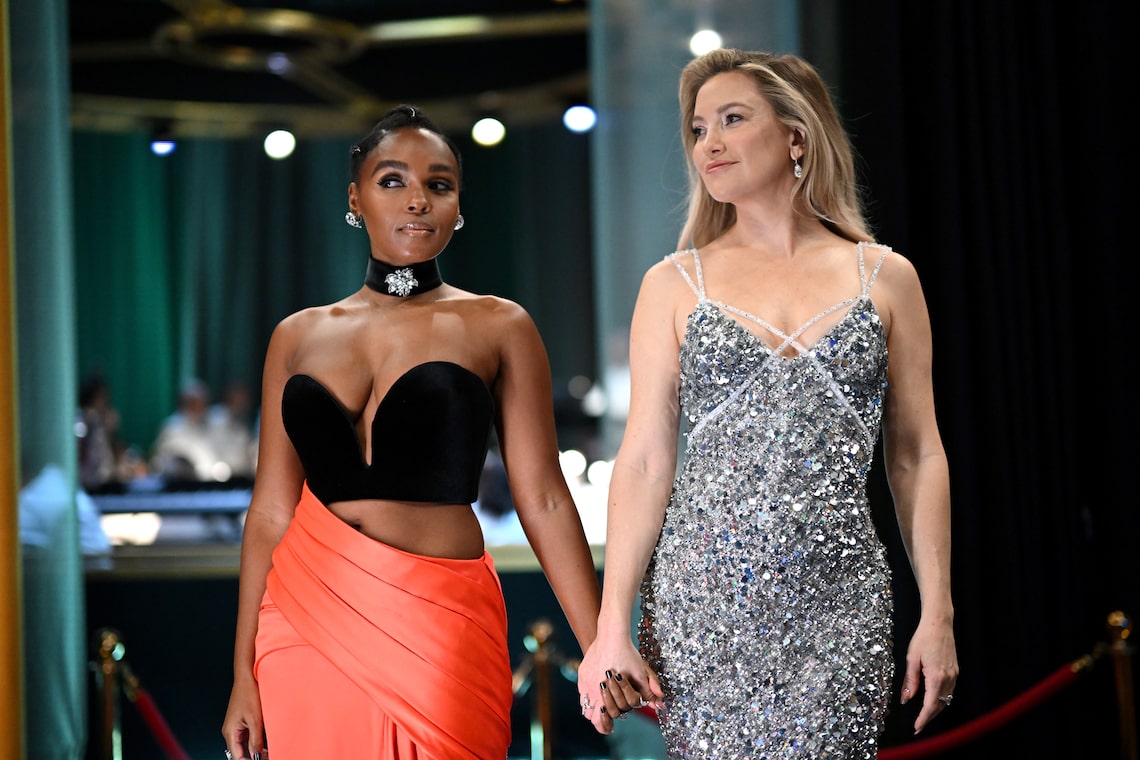 Janelle Monae and Kate Hudson
