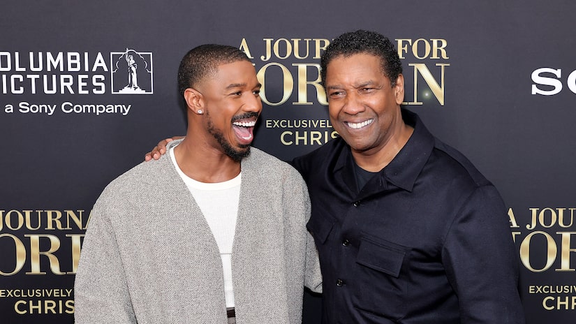 Michael B Jordan Crashes Our Denzel Washington Interview
