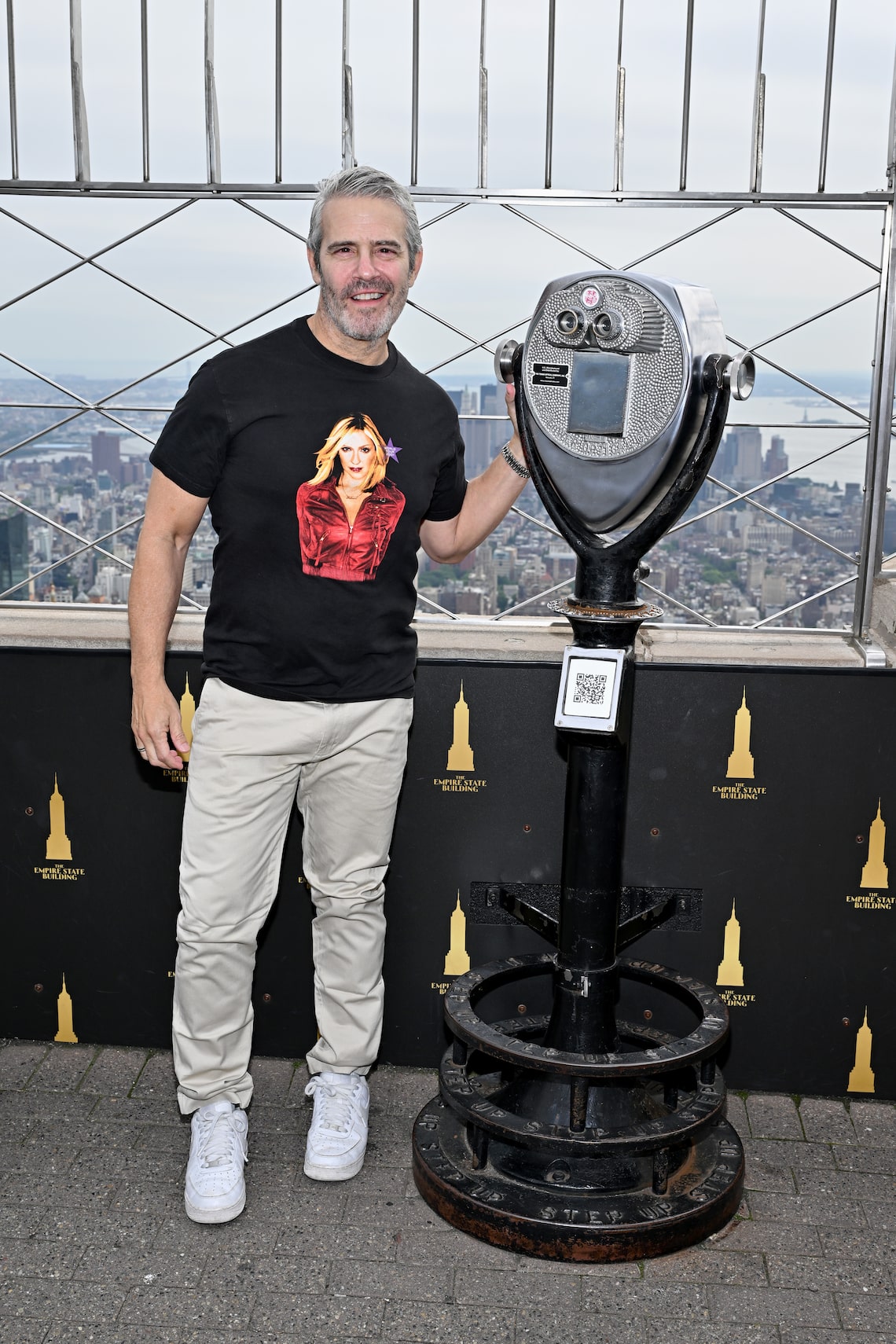 Andy Cohen was on hand to light up the Empire State Building in partnership with SIGBI in celebration of NYC Pride 2025 on June 26.