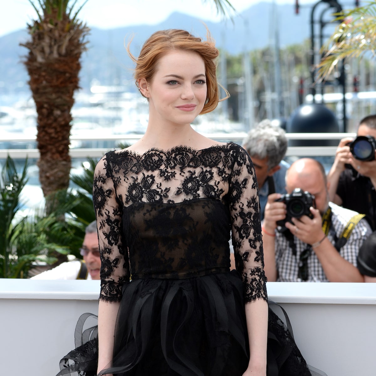 Emma Stone Rocked a Prom-Inspired Dress at Cannes!