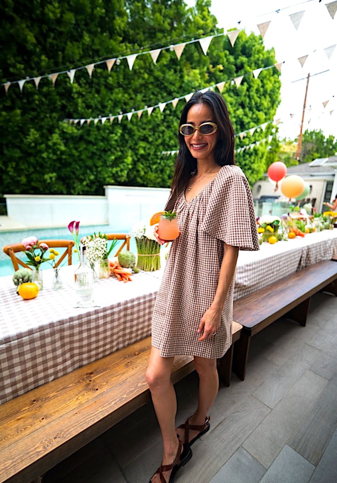 Jamie Chung co-hosted a friend’s baby shower in Los Angeles, where guests enjoyed Código1530 tequila and G.H. Mumm champagne.