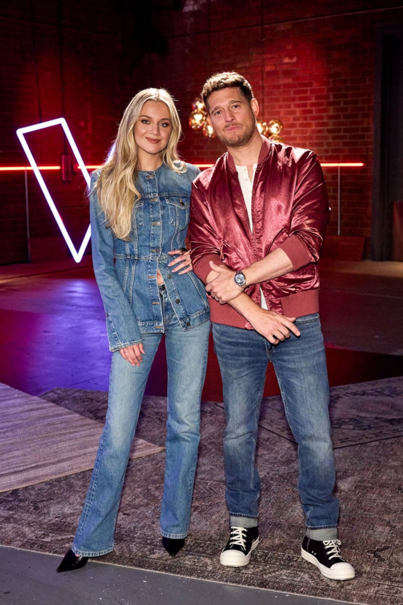 Michael Bublé & Kelsea Ballerini on Reuniting for ‘Voice’ Season 28 Battles! (Exclusive)