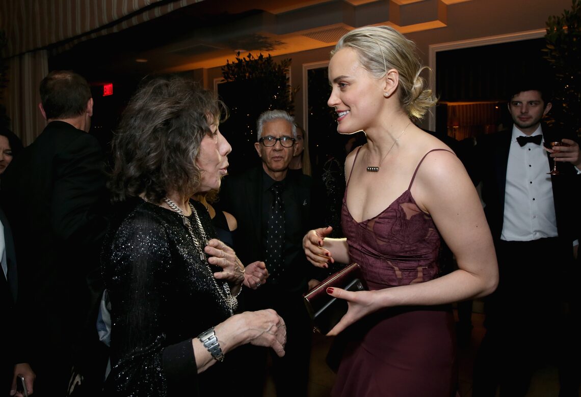 After the SAG Awards, stars attended the Weinstein Company & Netflix's 2017 SAG After Party in partnership with Absolut Elyx at Sunset Tower Hotel.