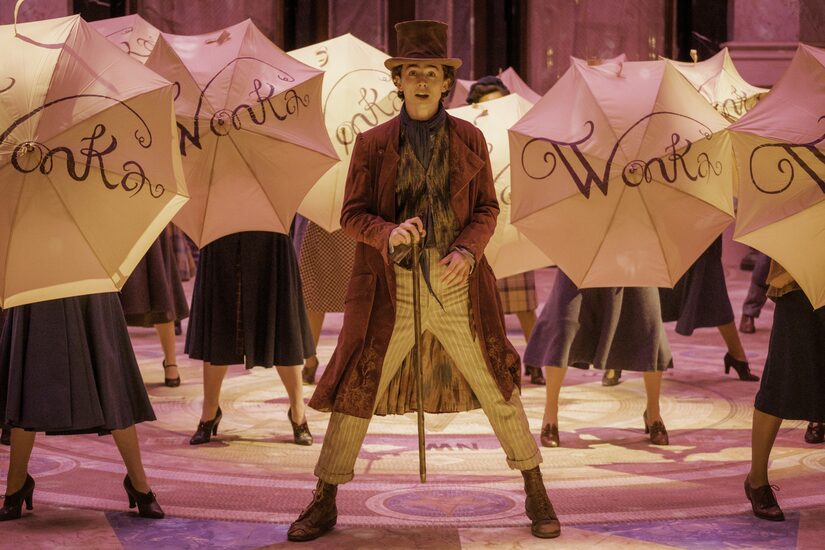 Timothée Chalamet Says He Had Big Shoes to Fill with 'Wonka': 'Cinematic Giants' (Exclusive)