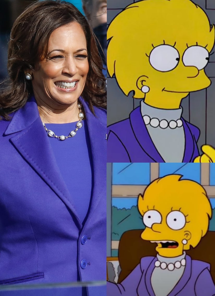 Kamala Harris Surprises 'Simpsons' Comic-Con Panel... Sorta!