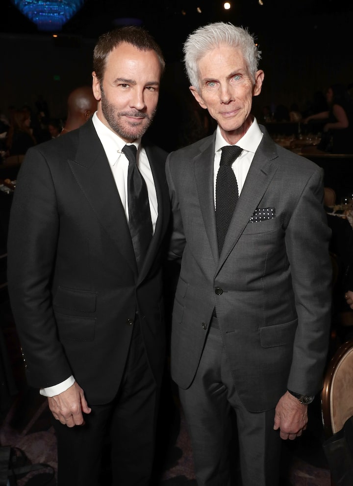 Tom Ford's Husband Richard Buckley 'Fashion Editor', Dies at 72