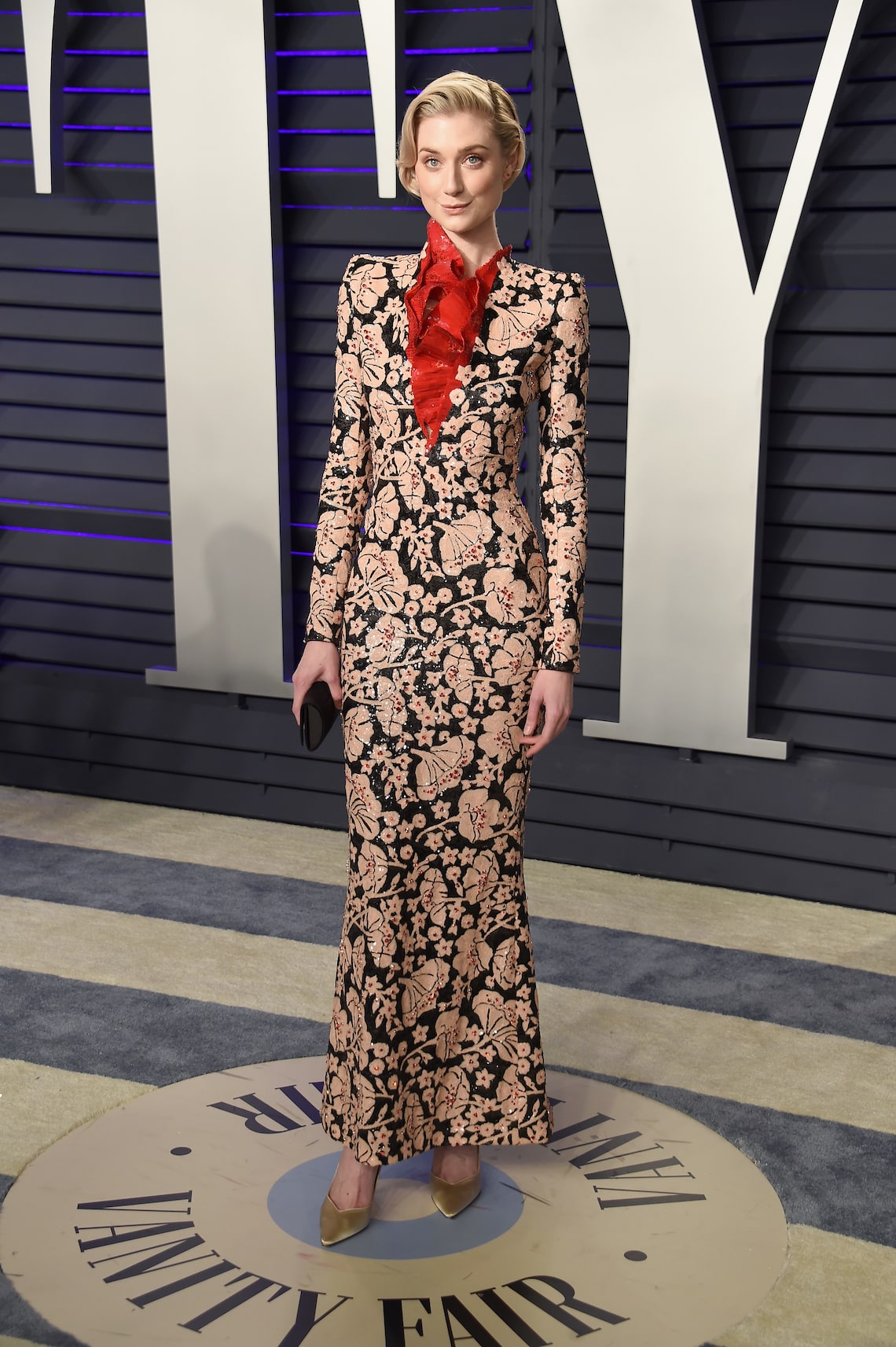 Elizabeth Debicki attends the 2019 Vanity Fair Oscar Party.