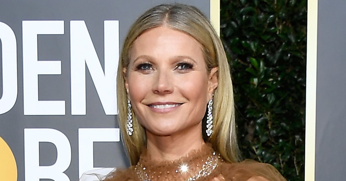 Gwyneth Paltrow's Jaw-Dropping Sheer Golden Globes Gown Gwyneth Paltrow's Jaw-Dropping Sheer Golden Globes Gown
