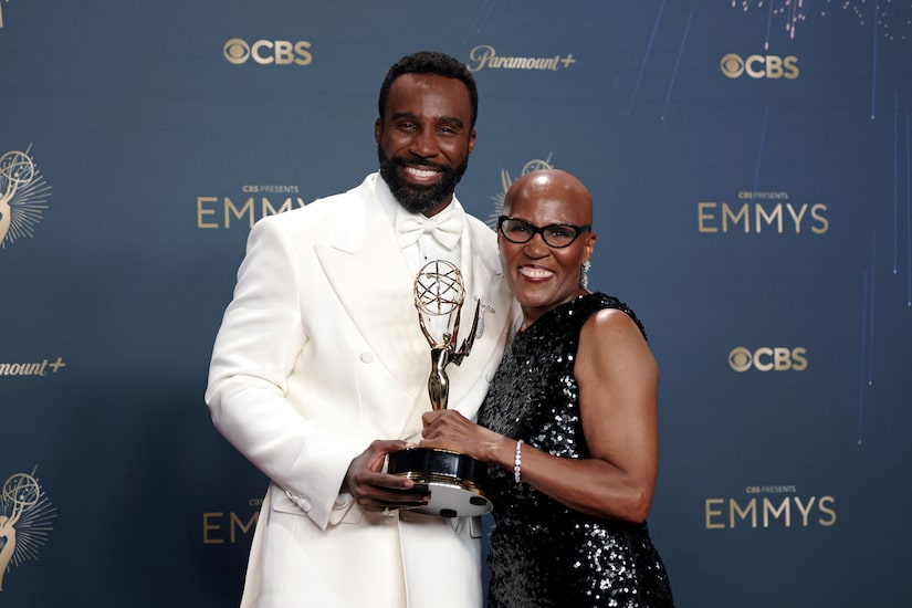 ‘Severance’ Star Tramell Tillman Celebrates Making Emmy History with His Mom! (Exclusive)