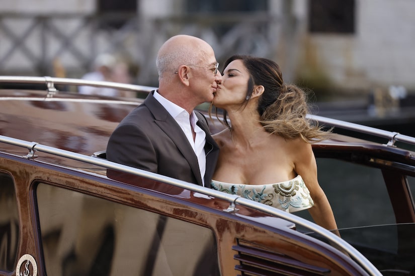 PDA Alert! Jeff Bezos & Lauren Sanchez Kick Off Wedding Festivities in Venice