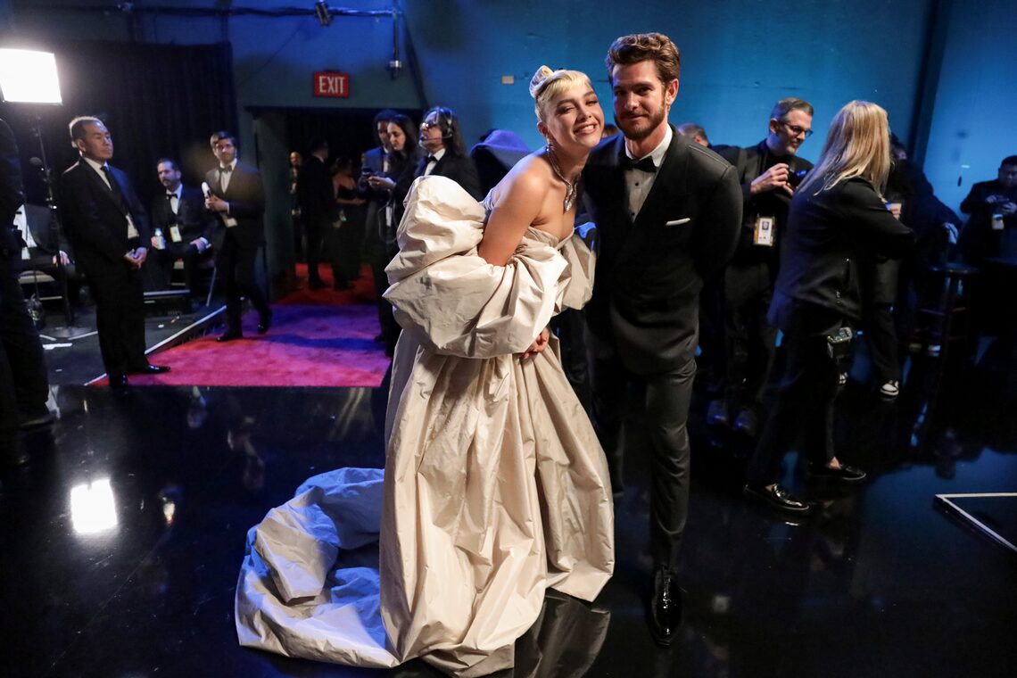 Florench Pugh and Andrew Garfield