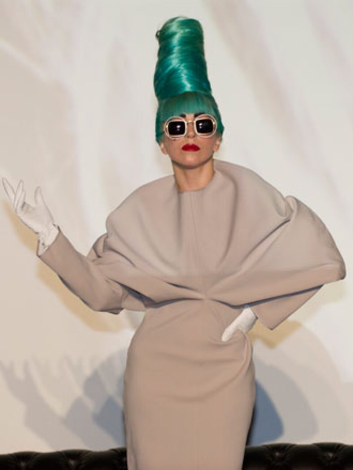Lady Gaga was in Singapore at the ArtScience Museum on Tuesday.