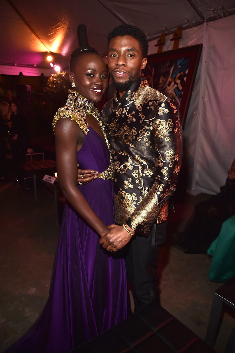 Lupita Nyong'o Talks Carrying on Chadwick Boseman's Legacy in 'Black Panther 2,' Plus: Her Wrist Injury