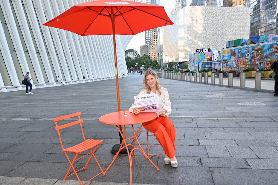 Alison Sweeney and Align Probiotic raised awareness about gut health in NYC.