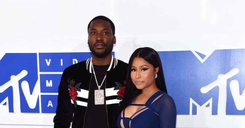 Nicki Minaj and Meek Mill made a cute looking couple at the